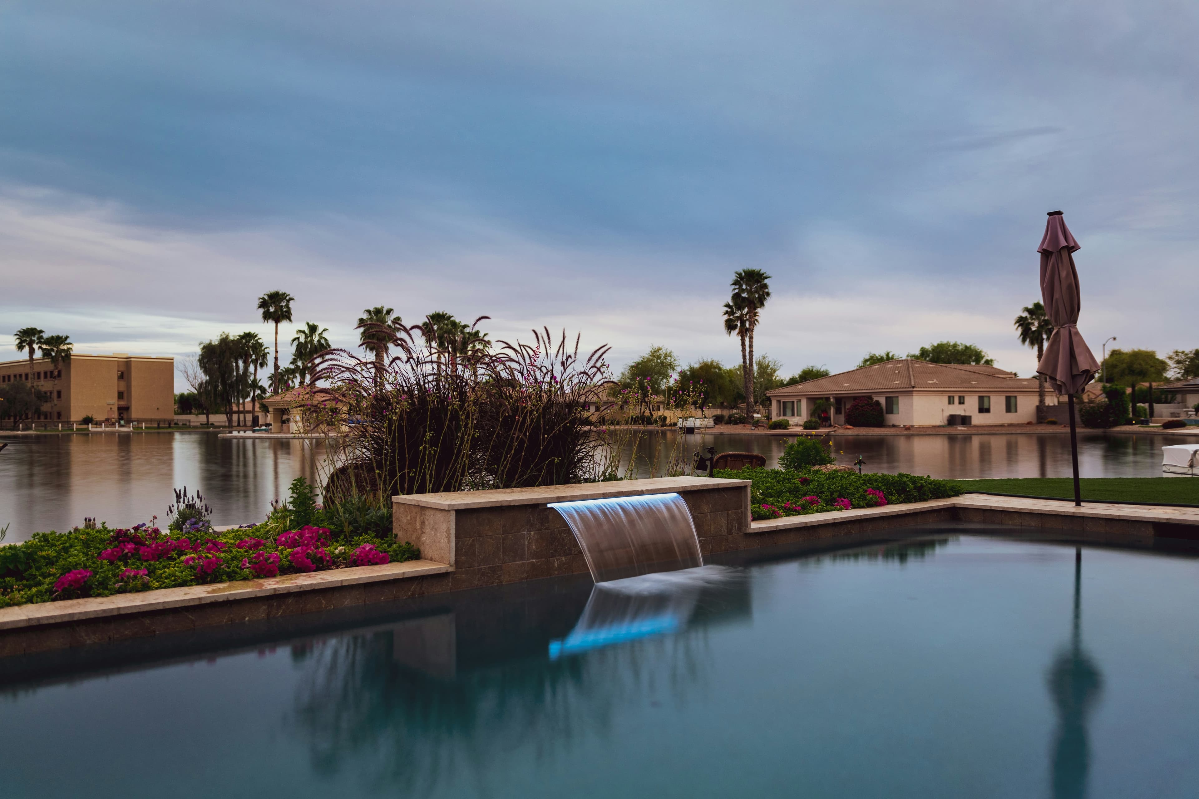 Backyard pool in Arizona